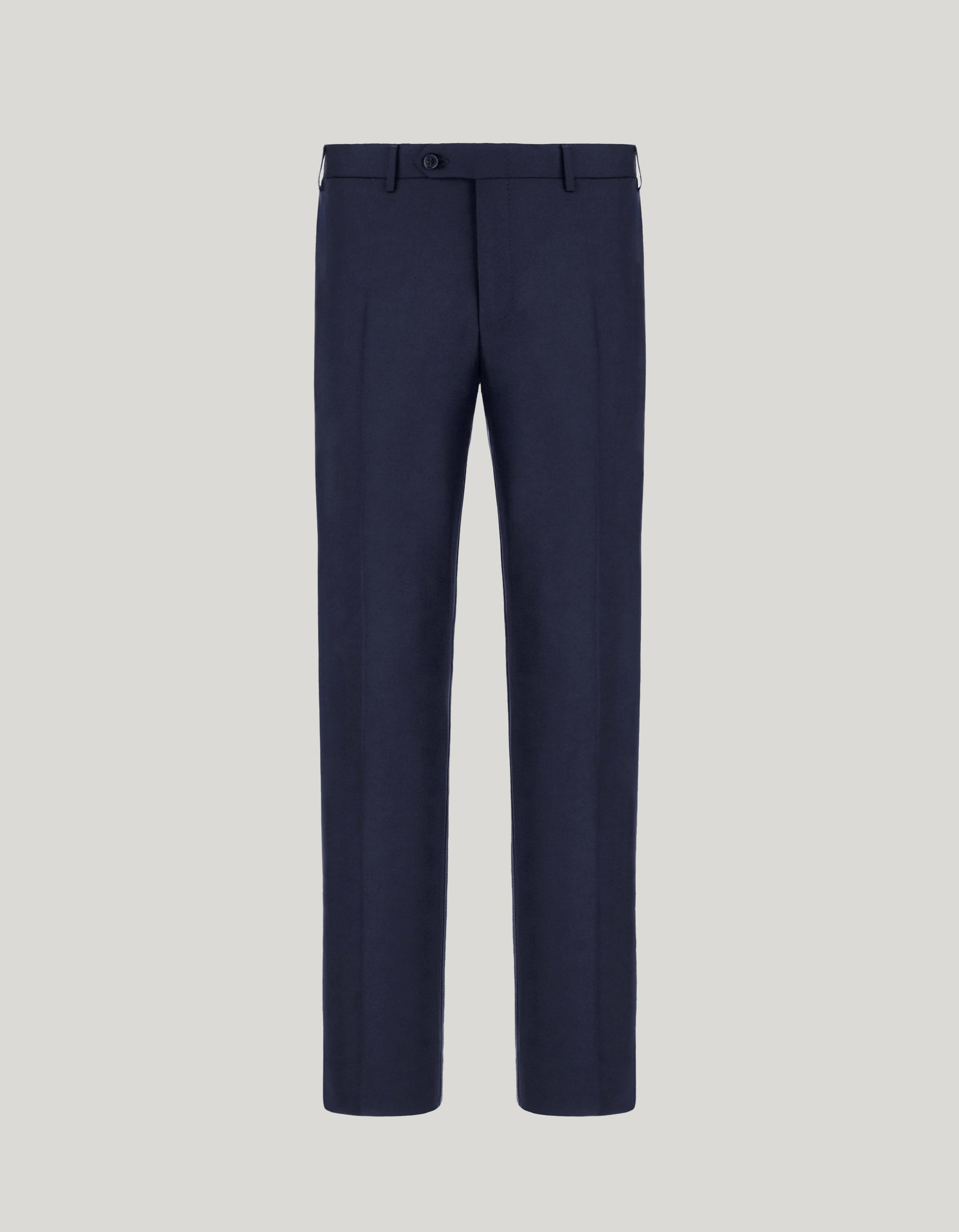 Pants in blue wool