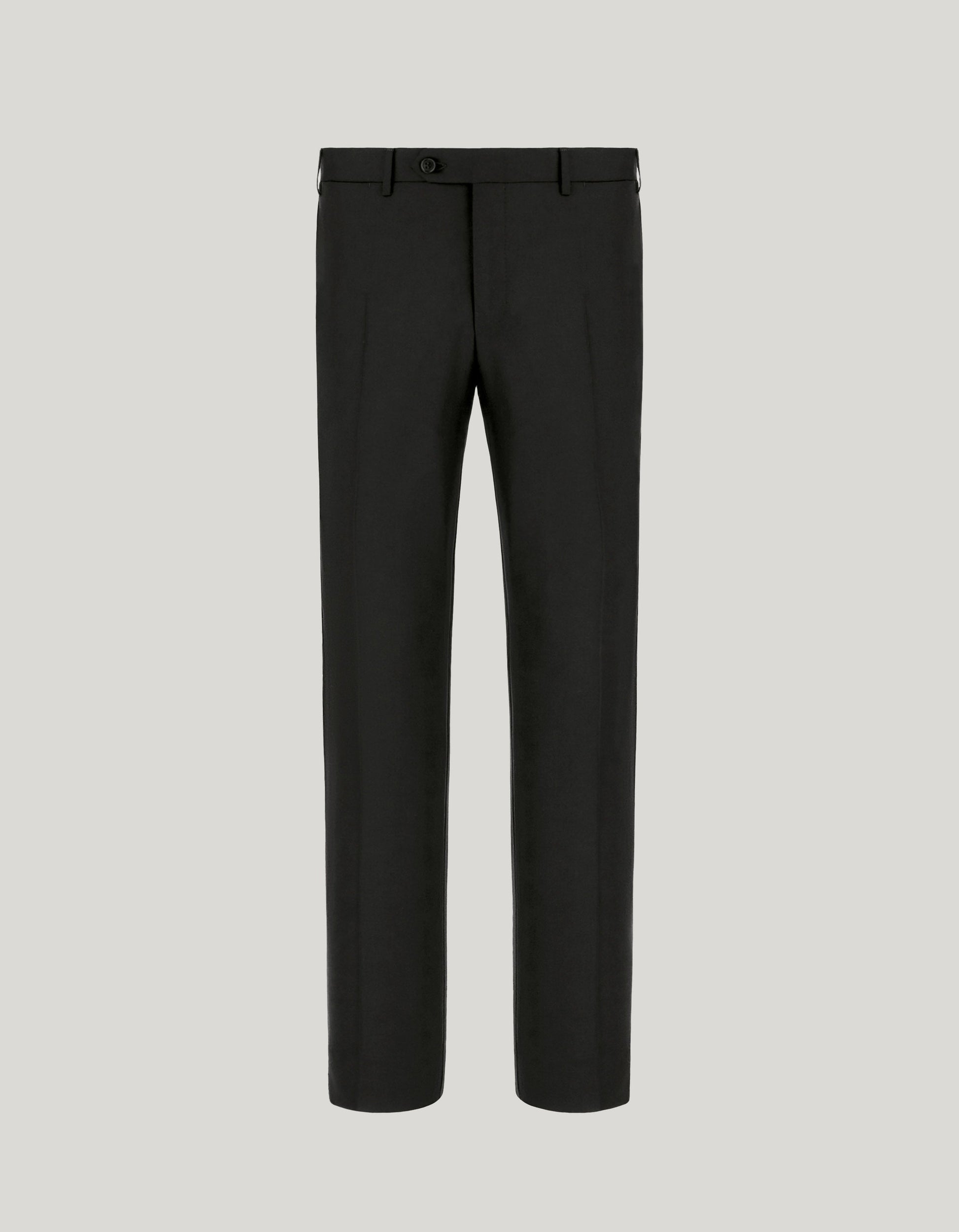Pants in blue wool