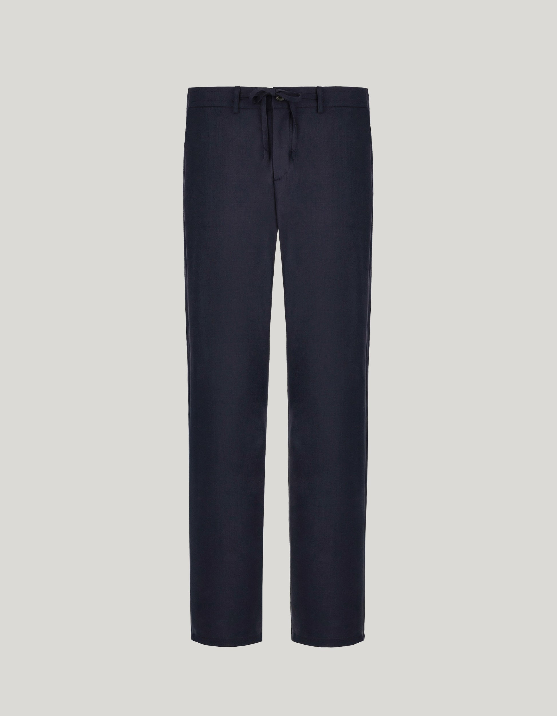 Navy blue pants in Impeccabile wool